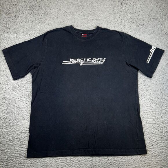 Bugle Boy Other - Vintage Y2K Bugle Boy Double Sided Classic Car Graphic Black T-Shirt Men’s XL